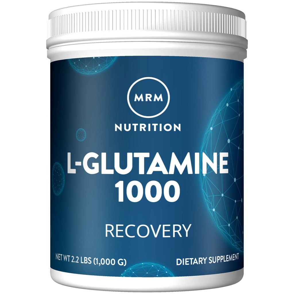 MRM Nutrition L-Glutamine | 5000mg | Återhämtning | Aminosyra | Muskelstöd | Immun + Gut Health | Fermenterad | 200 portioner