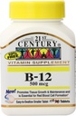 21st Century B-12 500 mcg tabletter, 110-räkna (Pack of 3)