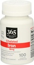 365 av Whole Foods Market, Iron Chelated 18Mg, 100 Veg Capsules (Pack of 2)