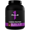 Regel 1 Casein Protein - 25g Protein och 11g EAA Per Serving från långsam frisättning Micellar Casein för övernattning och hållbar leverans mellan måltider (4 pund *, Chocolate Fudge)