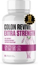 Colon Revive Extra Strength | # 1 Rated Colon Cleanse & Detox Supplement | Digestive Support, Reduce Bloating, Constipation Relief w/Buckthron, Alfalfa, Aloe Vera + Mer för Män & Kvinnor - 60 Pills