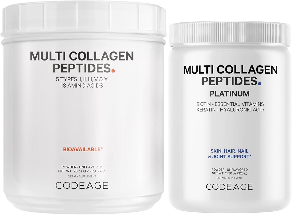 Total skönhet & Wellness Formel: Collagen Plus+ Paketpaket