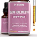 Såg Palmetto för kvinnor | Hjälper till att minska håravfall, stöder hälsosamt hår, hud, naglar, energi, humör och mer | DHT Blocker för kvinnor hårväxt | Såg Palmetto för kvinnor håravfall | 1 fl oz