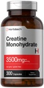 Horbäach-kreatinmonohydratkapslar | 3500mg | 300 greve | Icke-GMO och Glutenfri tillägg