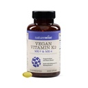 NatureWise Vitamin K2 600mcg Tillägg med MK-7 100mcg & MK-4 500mcg - Förbättrad biotillgänglig formel - K Komplex för ben och hjärthälsa - Vegan, Glutenfri, icke-GMO -180 Softgels[6-månaders leverans]