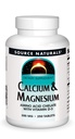 Källa Naturals Calcium & Magnesium, Amino Acid Complex med vitamin D-3, 300 MG - 250 tabletter