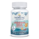 Nordic Naturals Children's DHA, Strawberry - 180 Mini Chewable Soft Gels för barn - 250 mg Omega-3 med EPA & DHA - Brain Development & Function - Non-GMO - 45 portioner