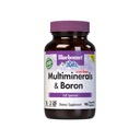 Bluebonnet Multi Mineral Plus Boron Vegetarian Capsules utan järnvit 90 Count