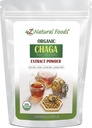 Z Natural Foods Organic Chaga Mushroom Extract Powder, koncentrerad Premium Mushroom Extract för att stödja immun hälsa, öka din morgon genom att lägga till den till kaffe och te, 1 lb