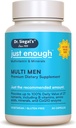 Dr Siegals precis tillräckligt multivitaminer för män - 60 kapslar - 60 portioner vegetarisk multivitamin för män kapslar - Mäns dagliga multivitamin - mens multivitaminer och multimineralstillägg