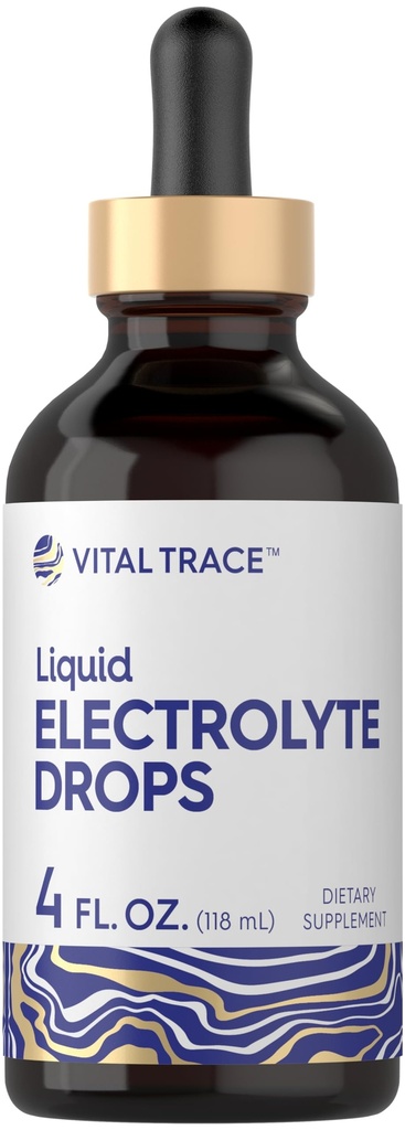 Carlyle Electrolyte Drops 4 fl oz | Hydration Liquid Supplement för drycker | Vegan Formel | Keto-Friendly, Non-GMO, Gluten Free