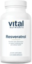 Vital Nutrients Resveratrol | Ultra High Potency Antioxidant | Trans Resveratrol för kardiovaskulär och Cell Health Support * | Vegan Supplement | Gluten, Dairy och Soy Free | Icke-GMO | 120 kapslar