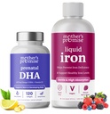 Mors löfte Prenatal DHA & Liquid Iron Bundle