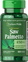 Puritans Pride Saw Palmetto 450 mg 100 kapslar