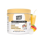 Wonderbelly Bloat + Gas Relief, Extra Strength Chewable Tablets, med 125 mg Simethicone, No Talc eller Dye, Mango Smoothie, 42 Count