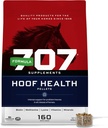 Formel 707 Hoof Health Equine Supplement, 10 lb Bag - 160 portioner - Biotin, Aminosyror och mineraler för att förbättra och stödja hälsosam häst Hooves