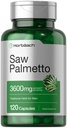 Horbäach Saw Palmetto Extract | 120 kapslar | Non-GMO och Gluten Free Formel | från Saw Palmetto Berries