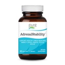 Adrenal Stability by Pure Essence - Adrenal Fatigue Supplement med Ashwagandha, Holy Basil, stöder hälsosam stressrespons, energi, sömn (30 kapslar)