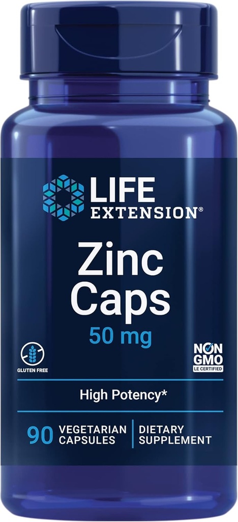 Livslängd Lysine 620mg och Zink 50mg - 100 vegetariska kapslar och 90 vegetariska kapslar