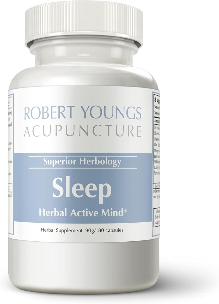 Good Night Herbal Supplement for Calming Active Mind and Promoting Regular Rest Pattern | Kraftfull, snabbverkande blandning av naturliga örter hjälper till att koppla av hjärnan, lugna påträngande tankar, främja resten