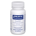 Rena inkapslingar 5-HTP 50 mg | 5-Hydroxytryptofan Supplement för hjärna, sömn, äta beteende och Serotonin Support * | 60 kapslar
