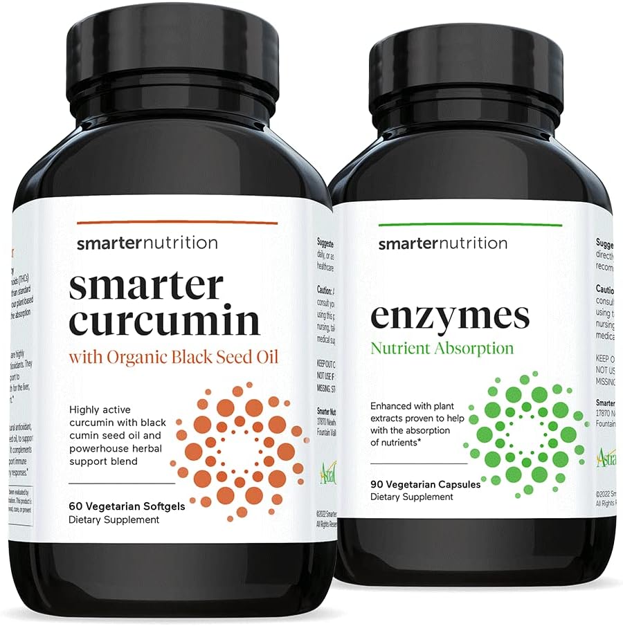 SMARTERNUTRITION Curcumin + Enzymer
