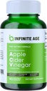 INFINITE AGE 1950mg Apple Cider Vinegar Capsules, 90 Count - Tillverkad i USA, Vegan, Gluten Free, All-Natural - med 60mg Cayenne Fruit - Inga fillers, Ultra Concentrated
