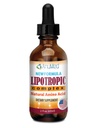 ANUMED - Lipotropiska komplexa flytande droppar med vitamin B12, B6, folsyra, kolin, inositol för leverhälsa, naturlig rengöring, Detox + ökar naturliga energinivåer. Vegan, icke-GMO, glutenfri (2oz)