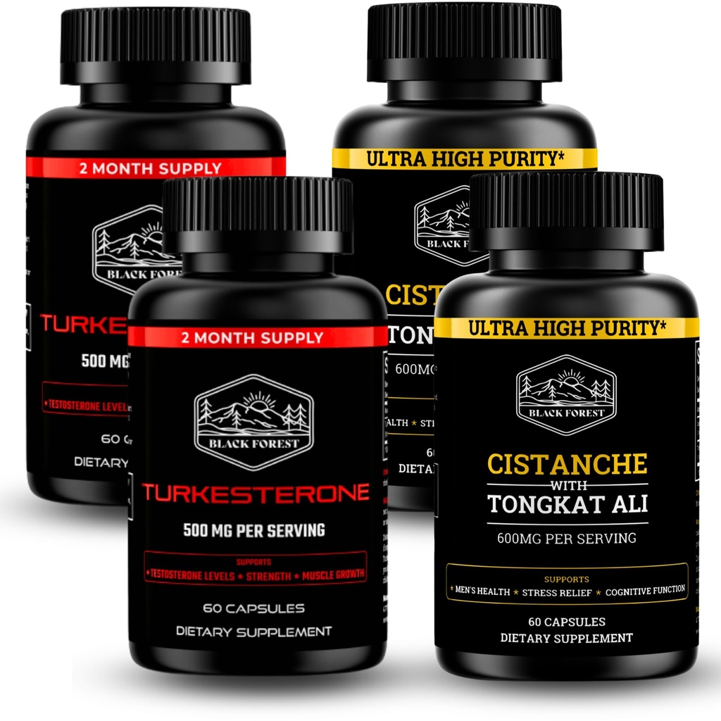 Svart skog Ultimate TESTO Stack Supplements