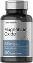 Horbäach Magnesium Oxide | 845 mg | 200 Coated Caplets | Vegetarian, icke-GMO och Gluten fri tillägg