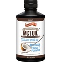 Barleans MCT Oil Supplement, Coconut smaksatt för Keto Coffee, Emulsified Creamy Liquid Syrup med 5 400mg Plant-Based MCT för att stödja energi, fokus och välbefinnande, 16 oz