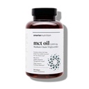 SMARTERNUTRITION MCT Oil Capsules C8 och C10 - Ketogenbränsle för hjärna och kropp, hållbar energi - från Cold-Pressed Coconut, Palm & Gluten-Free, Non-GMO - 90 greve - 30-dagars leverans