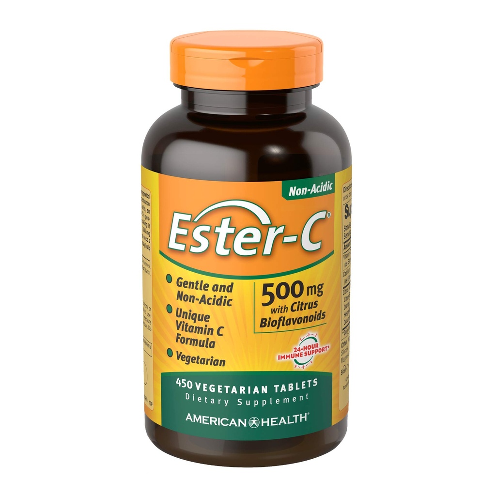 Ester-Vitamin C med Citrus Bioflavonoider 500 Milligram 450 Veg Tabs