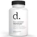 Glukosamin med Chondroitin & MSM Joint Supplement - Joint Support Supplement för män & kvinnors rörlighet och flexibilitet - 180 kapslar, Youthflex Glucosamine Complex, tillverkad i USA