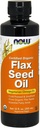 Flax Seed Oil 12 Oz (Certified Organic Non GE) - NU livsmedel