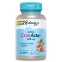 SOLARAY Super CranActin Cranberry Extract 400mg Hälsosam urinvägsstöd med tillsatta vitaminer