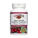 CranRich av naturliga faktorer, Super Strength Cranberry Concentrate, Antioxidant Supplement för urinvägsstöd, icke-GMO, 90 kapslar