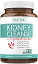 Chanca Piedra Kidney Cleanse Detox & Repair - Herbal Liver & Kidney Support Supplement med Cranberry Astragalus & More för rengöring skyddsstöd - Vegan Non-GMO & Lab Verified (4 månaders leverans)