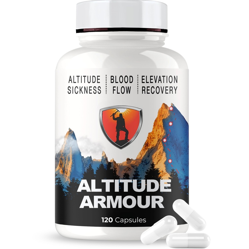 Altitude Sickness Prevention | Anti Altitude Relief Pills: ELEVATTO Complex är Gold Standard RX Supplement för att förebygga hög elektricitetssymptom på berget och uppgradera syreintag