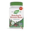 Naturens Way Butchers Broom, traditionell ört, 720 mg per 2-Capsule Servering, Non-GMO Project Verified, 100 Vegan Capsules (Packaging May Vary)