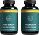 Primal Harvest Magnesium Supplement Komplex 310mg av Primal Harvest med Magnesium Glycinate, Citrate, Malate och Zink 2 Pack, 240 kapslar