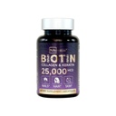 Biotin + Beauty Blend - 25 000 mcg Complex med Collagen, Keratin, MSM - Hair, Skin & Nail Support - Glutenfri - GMP, ISO 22000, HACCP Certified - COA Tillgänglig - 60 kapslar