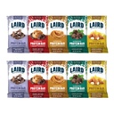 Laird Superfood Functional Protein Bars - Protein Bar men bättre med riktiga ingredienser, funktionella svampar 10g Plant-Based Protein, 6g Fiber - Non-GMO - 5 Flavor Variety Pack, 10 greve av 1)