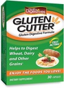 Friska Digestives Gluten Cutter Enzyme Formel - Hjälper till att förbättra dina kroppar Gluten Digestion och assist i att bryta ner vete, mejeri och andra korn - kapslar - 30 portioner