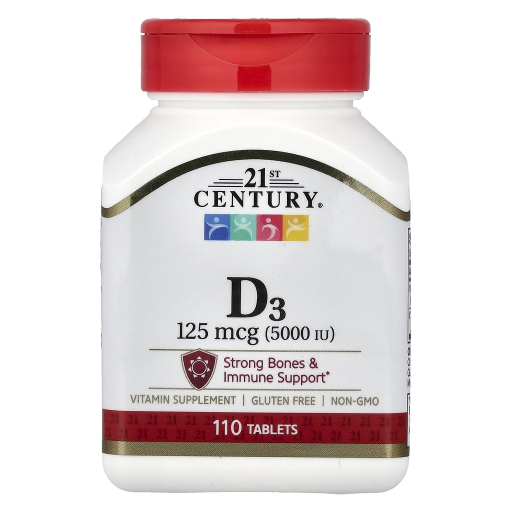 21st Century D 5000 IE tabletter, 110 räkna