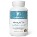 WomenSense VeinSense av naturliga faktorer, skönhetstillägg för att stödja hälsosamma vener och vackra ben, Vegan, icke-GMO, 60 kapslar (20 portioner)