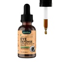 Animal Essentials Eye Defense Support för hundar och katter, 1 fl oz - Tillverkad i USA Organic Bilberry Calendula Herbal Blend, alkoholfri