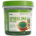 BareOrganics Spirulina Powder - Organisk Superfood Powder - Vegan, Non-GMO, Gluten-Free - High Protein, Antioxidant-Rich för Smoothies, Juices, Shakes & Daily Wellness, 8 Oz
