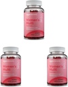Element - Vuxna kvinnors organiska multivitaminer, 90 gummies (30 portioner), vegetariska, glutenfria (tidigare återuppliva) (Pack av 3)