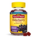 Nature Made Elderberry med vitamin C och Zink, Kosttillskott för immunstöd, 60 Elderberry Gummies, 30 Day Supply